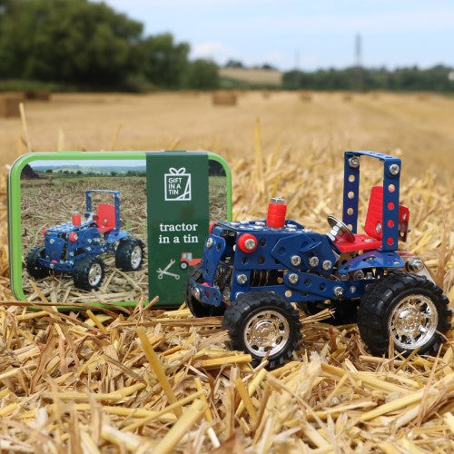 Toy Tin Set - Apples To Pears Gift In A Tin Tractor (2 Sets)