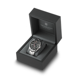Watch - VICTORINOX FieldForce Chrono 42mm SS Bracelet Black Dial