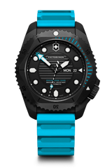 Watch - VICTORINOX Dive Pro 43mm Black Dial Blue Rubber Strap
