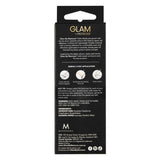 Press on Nail Kit - Glam by Manicare Ready Pre Glued LUXE Let it Shimmer (6 Packs)
