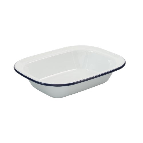 Enamel Rectangular Pie Dish - BAKEMASTER (26 x 19.5 x 5.5cm)