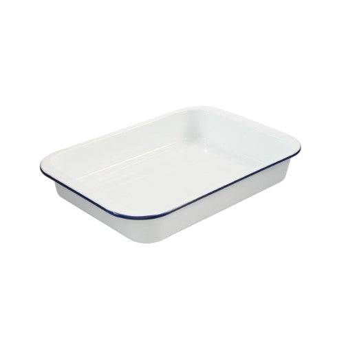 Enamel Bake and Roast Pan - BAKEMASTER (35 x 24 x 5.5cm)