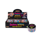 Sensory Toy - Squirmy Worms (Set of 12)