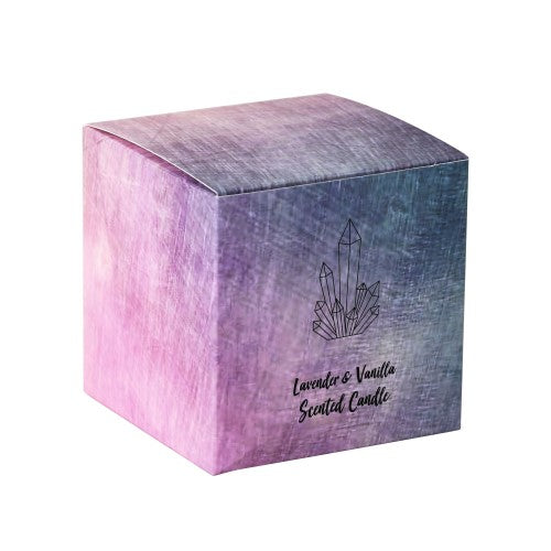 Infused Soy Candle - Amethyst & Rose Quartz (Lavender & Vanilla)