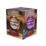 3D Crystal Ball Lamp - Jupiter (8 x 8 x 9.5cm)