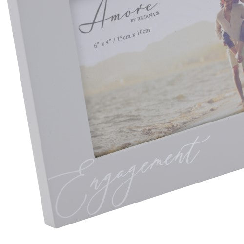 Photo Frame - Amore Grey Engagement (6 x 4 inch)