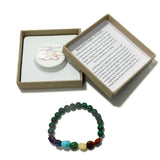 Chakra Bracelet - Tumblestones Malachite