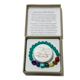 Chakra Bracelet - Tumblestones Chalcedony