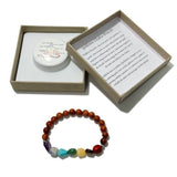 Chakra Bracelet - Tumblestones Goldstone