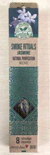 Smudge Incense - Goloka Smoke Rituals Jasmine (12 Packs)