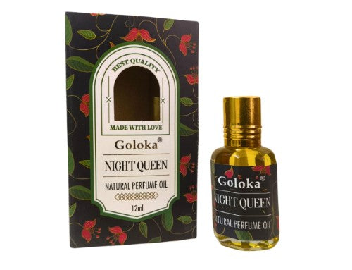 Natural Perfume Oil - Goloka Night Queen (12ml)