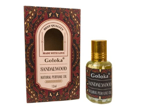 Natural Perfume Oil - Goloka Sandalwood (12ml)