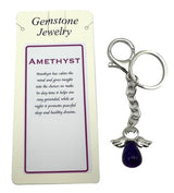 Keyring - Angel Amethyst (Set of 6)
