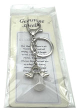 Keyring - Angel Clear Quartz (Set of 6)