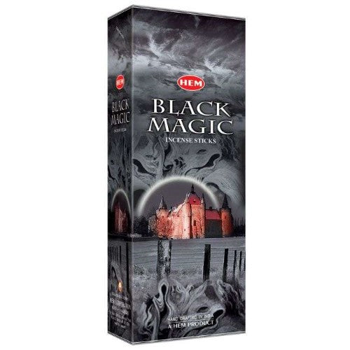 Incense - HEM Black Magic Hexa (Box of 6)
