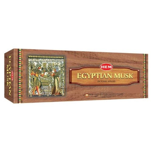 Incense - HEM Egyptian Musk Hexa (Box of 6)