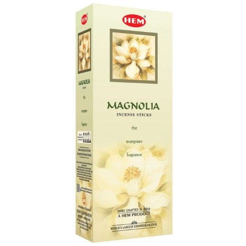 Incense - HEM Magnolia Hexa (Box of 6)