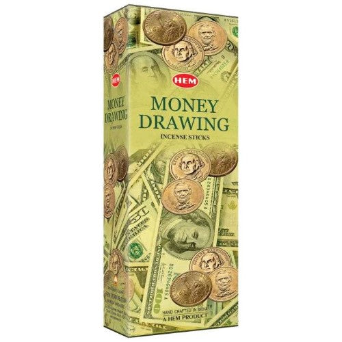 Incense - HEM Money Drawing Hexa (Box of 6)