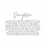 Stoneware Mug - Moments Daughter (Set of 3)