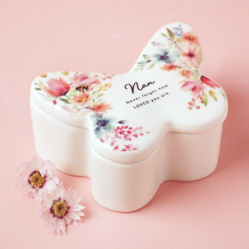 Trinket Box - The Cottage Garden Nan (8.5cm)