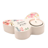 Tealight Holder - The Cottage Garden Butterfly Sisters (13cm)