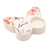 Tealight Holder - The Cottage Garden Butterfly Special (13cm)