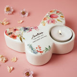 Tealight Holder - The Cottage Garden Butterfly Aunties (13cm)