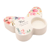Tealight Holder - The Cottage Garden Butterfly Nan (13cm)