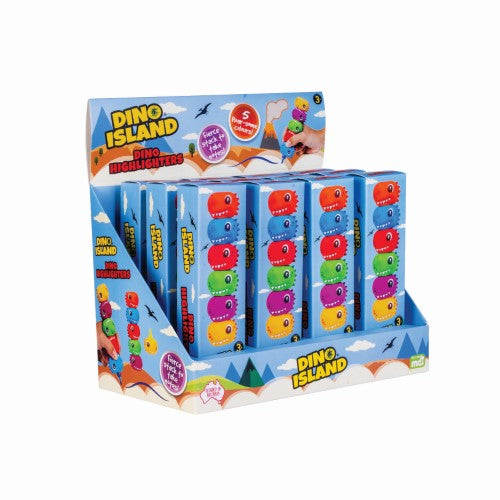 Highlighters - Dino (Set of 12)