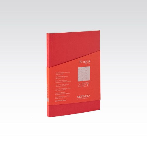 Fabriano Ecoqua Plus Glued 90gsm Dots A5 Notebooks DOTS A5 RASPBERRY 90 SHT