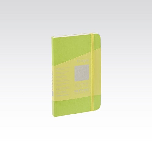 Fabriano Ecoqua Plus Stitch 90gsm Dots 9x14cm Notebooks DOTS 9X14CM LIME 80 SHT