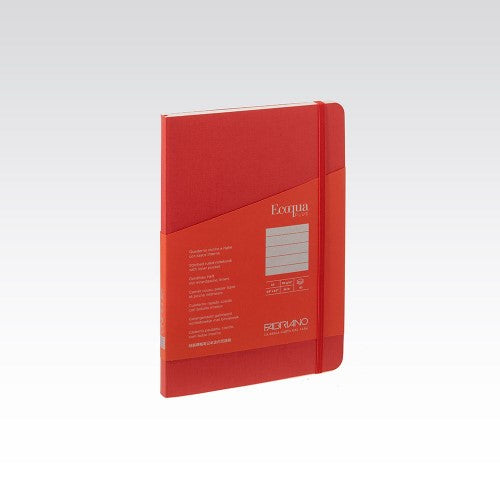 Fabriano Ecoqua Plus Stitch 90gsm Lined A5 Notebooks LINED A5 RASPBERRY 80 SHT