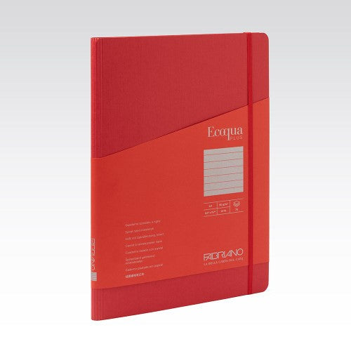Hidden Spiral 90gsm Lined A4 Notebooks LINED A4 RASPBERRY 70 SHT