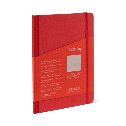 Fabric 90gsm Blank Raspberry Notebooks BLANK A5 RASPBERRY 80 SHT
