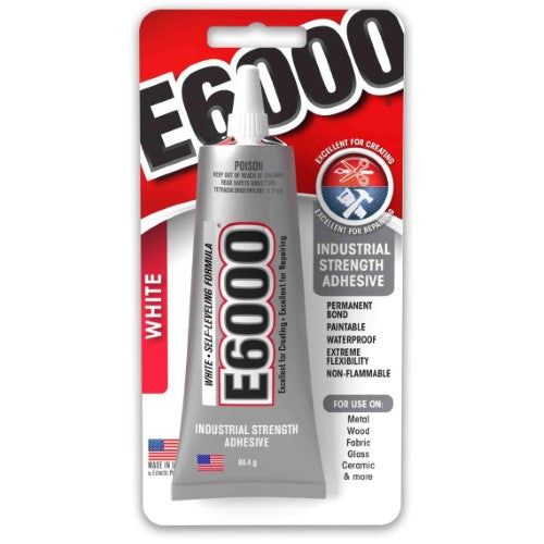 E6000 Adhesive White 59.1ML