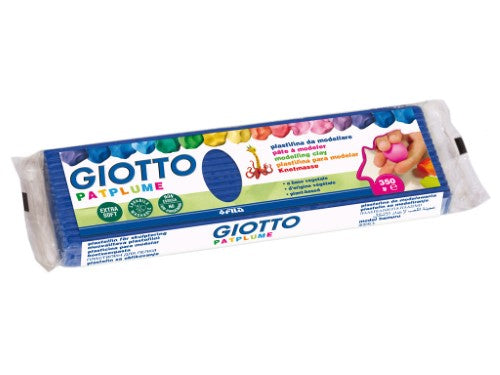 Giotto Patplume Extra Soft 350g Modelling Clay BLUE