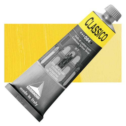 Maimeri Classico Oil Paints 60ml CAD YELL DEEP 084