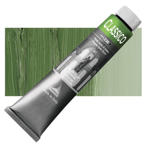 Maimeri Classico Oil Paints 200ml CHROME OXIDE GRN 336