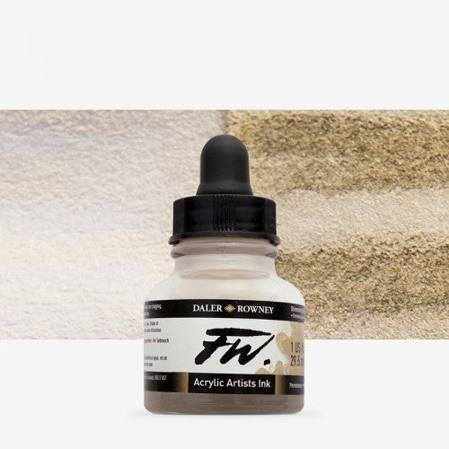Daler Rowney FW Acrylic Inks 29.5ml SHIMMERING GOLD 709
