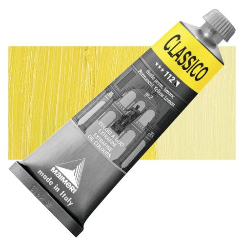 Maimeri Classico Oil Paints 60ml PERM  YELLOW LEMON 112