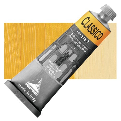 Maimeri Classico Oil Paints 60ml PERM  YELLOW DEEP 114