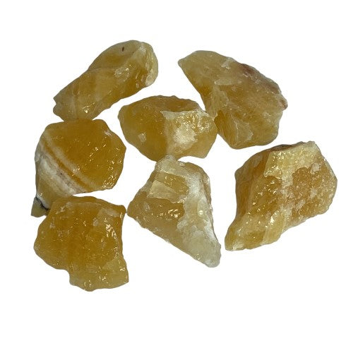Orange Calcite Rough Rock 250gm