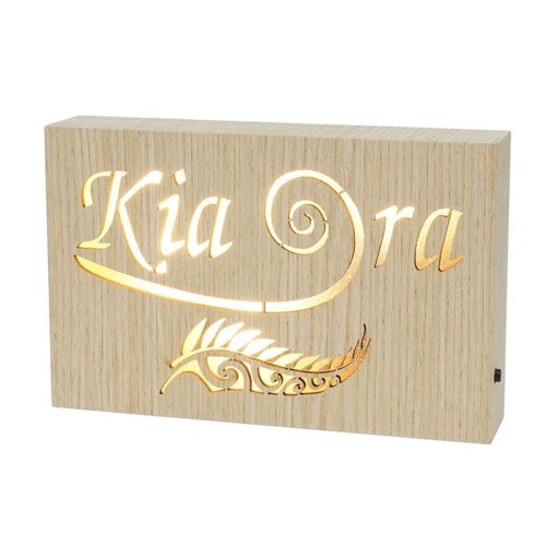 Kia Ora LED Block
