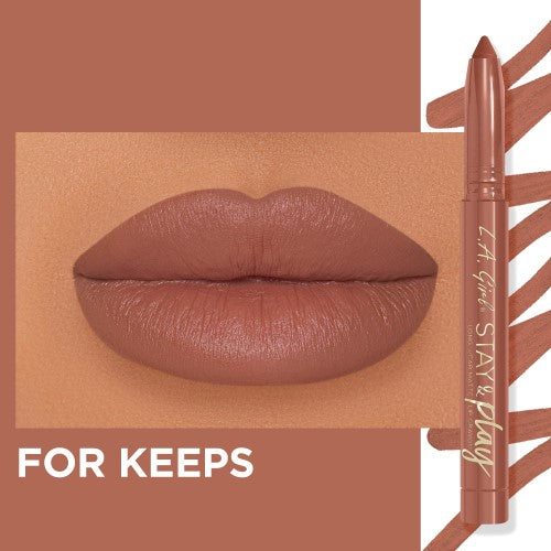 Matte Lip Crayon - LA Girl (For Keeps)