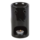 Skeleton Hand Black Ceramic Oil Burner