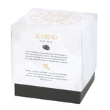 Scorpio Black Oudh Gemstone Glass Candle