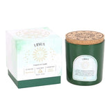 Libra Sweet Jasmine Gemstone Glass Candle