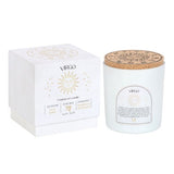 Virgo Sandalwood & Patchouli Gemstone Glass Candle