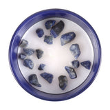 Taurus Amber & Vanilla Gemstone Glass Candle