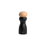 T&G Sphere Black Pepper Mill, 150mm, crafted from painted birch and natural beech, adjustable ceramic mechanism for fresh seasoning.